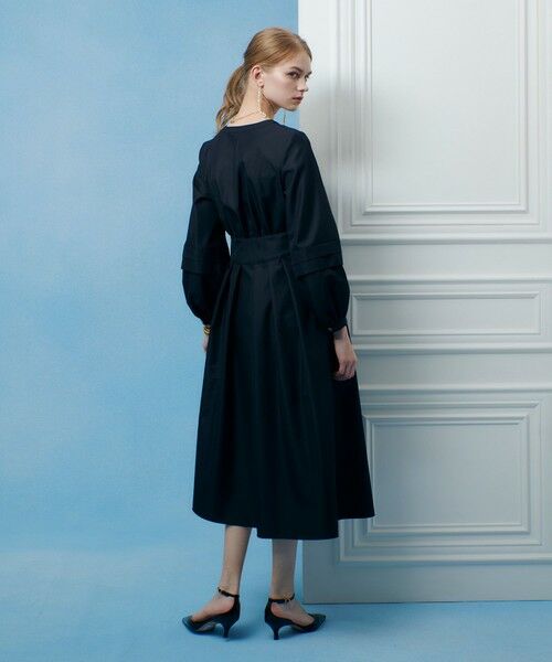 allureville / アルアバイル ロング・マキシ丈ワンピース | 【LOULOU WILLOUGHBY】バックルベルトカシュクールワンピース | 詳細20