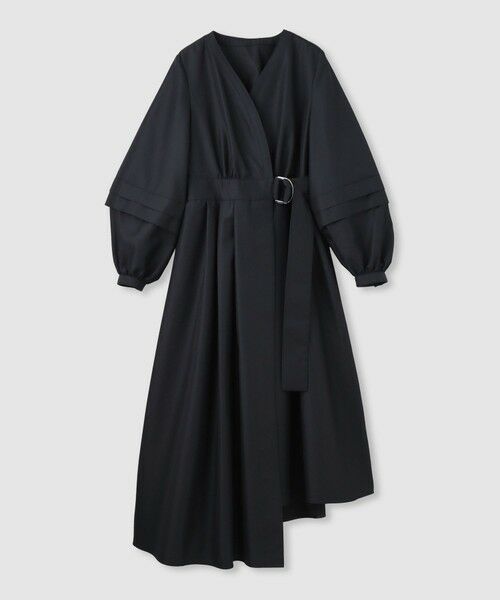 allureville / アルアバイル ロング・マキシ丈ワンピース | 【LOULOU WILLOUGHBY】バックルベルトカシュクールワンピース | 詳細22