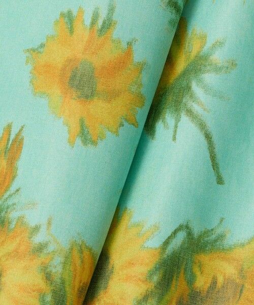 allureville / アルアバイル ロング・マキシ丈ワンピース | 【LOULOU WILLOUGHBY】サンフラワープリントバッククロスワンピース | 詳細11