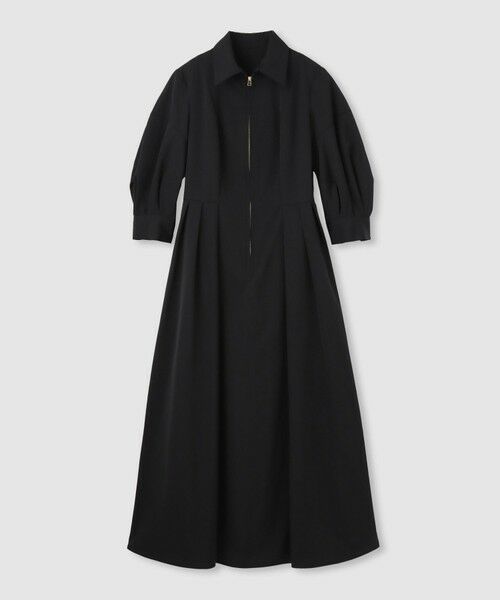 allureville / アルアバイル ミニ丈・ひざ丈ワンピース | 【LOULOU WILLOUGHBY】タックパフシャツワンピース | 詳細6