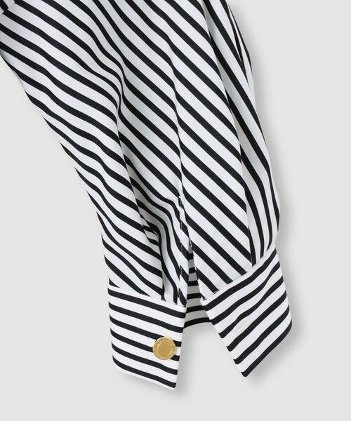 allureville / アルアバイル ミニ丈・ひざ丈ワンピース | 【LOULOU WILLOUGHBY】タックパフシャツワンピース | 詳細18