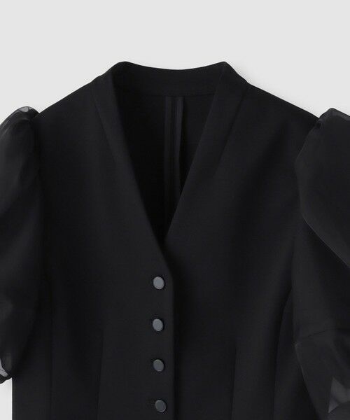 allureville / アルアバイル カットソー | 【LOULOU WILLOUGHBY】ジレドッキングオーガンスリーブトップス | 詳細11