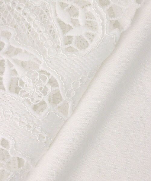 allureville / アルアバイル カットソー | 【LOULOU WILLOUGHBY】レースドッキングロングＴシャツ | 詳細11
