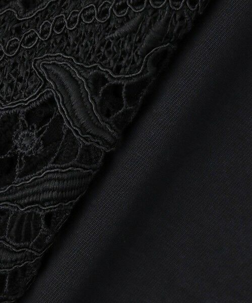 allureville / アルアバイル カットソー | 【LOULOU WILLOUGHBY】レースドッキングロングＴシャツ | 詳細13