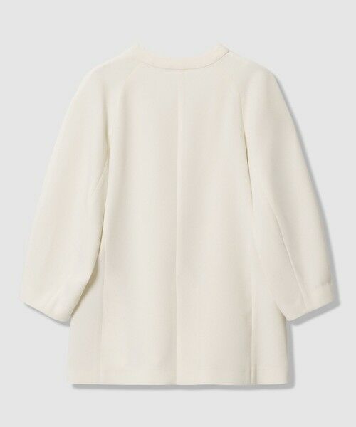 allureville / アルアバイル ノーカラージャケット | 【ATELIER Line】ダブルクロスカラーレスジャケット | 詳細5