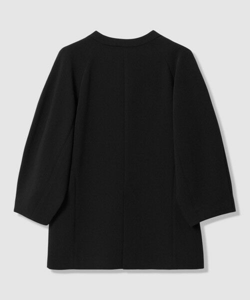 allureville / アルアバイル ノーカラージャケット | 【ATELIER Line】ダブルクロスカラーレスジャケット | 詳細7