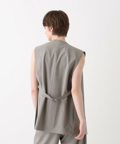 allureville / アルアバイル ベスト | WEB ルミネ別注スリットジレ | 詳細4