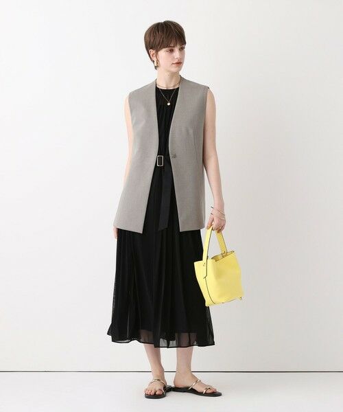 allureville / アルアバイル ベスト | WEB ルミネ別注スリットジレ | 詳細6
