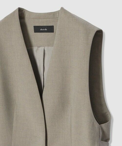allureville / アルアバイル ベスト | WEB ルミネ別注スリットジレ | 詳細9