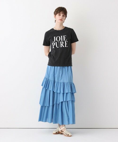 allureville / アルアバイル ミニ・ひざ丈スカート | イレギュラーティアードスカート | 詳細6