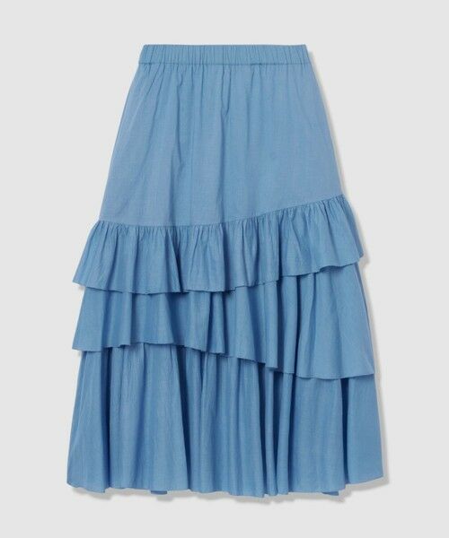 allureville / アルアバイル ミニ・ひざ丈スカート | イレギュラーティアードスカート | 詳細8