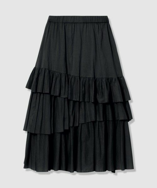 allureville / アルアバイル ミニ・ひざ丈スカート | イレギュラーティアードスカート | 詳細16