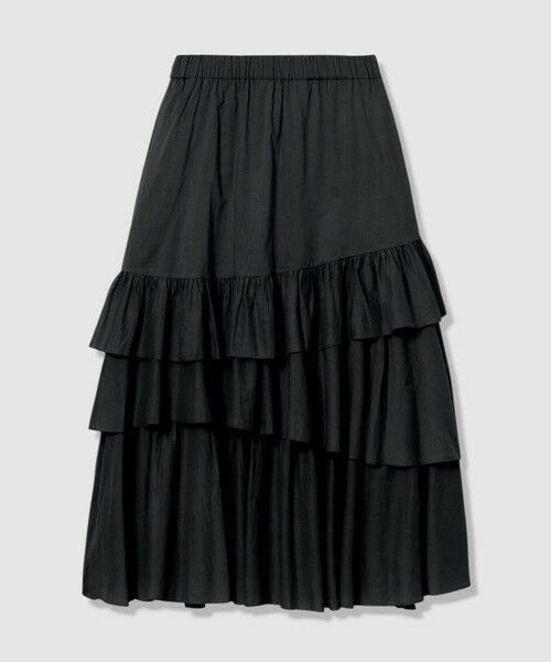 allureville / アルアバイル ミニ・ひざ丈スカート | イレギュラーティアードスカート | 詳細17