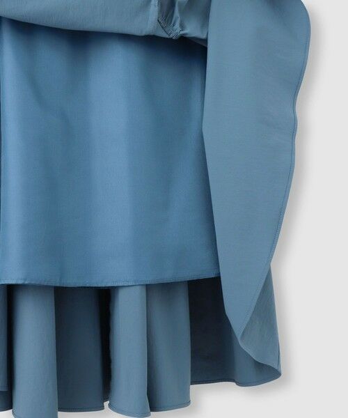 allureville / アルアバイル ロング・マキシ丈スカート | ◇バイヤス切替ギャザースカート | 詳細5