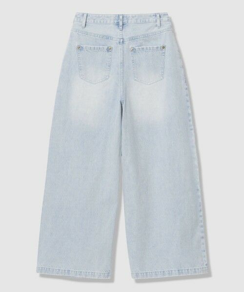 allureville / アルアバイル その他パンツ | ブリーチデニムワイドレッグパンツ | 詳細8