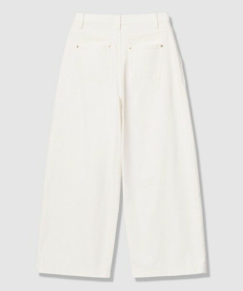 allureville / アルアバイル その他パンツ | ホワイトデニムワイドレッグパンツ | 詳細6