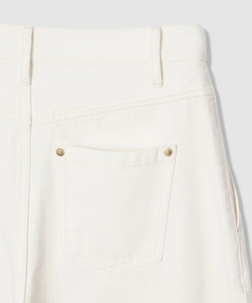 allureville / アルアバイル その他パンツ | ホワイトデニムワイドレッグパンツ | 詳細8