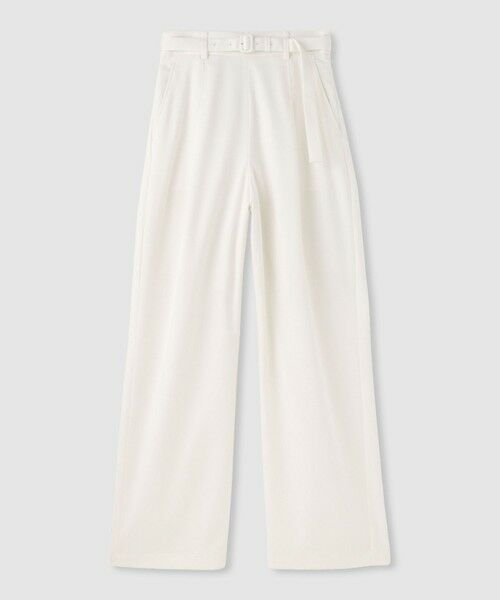 allureville / アルアバイル その他パンツ | フィブリルタックパンツ(ホワイト (01))