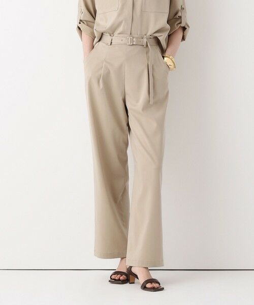 allureville / アルアバイル その他パンツ | フィブリルタックパンツ(ベージュ (11))