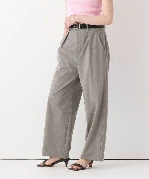 allureville / アルアバイル その他パンツ | WEB ルミネ別注 ディープタックパンツ | 詳細1