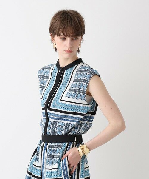 allureville / アルアバイル シャツ・ブラウス | OFFICINAペイズリーブラウス | 詳細2