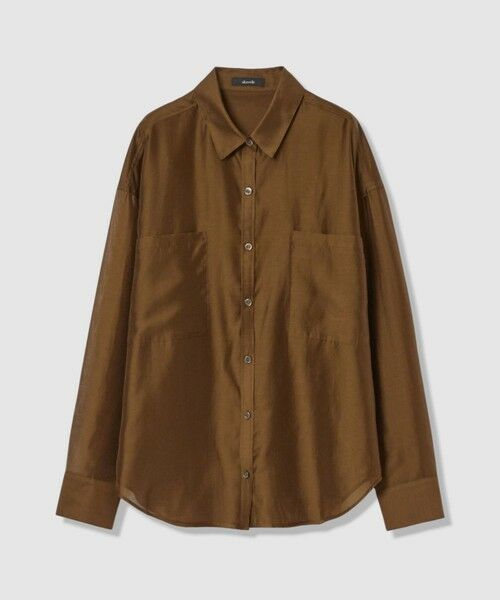 allureville / アルアバイル シャツ・ブラウス | オーガンシアーシャツ | 詳細16
