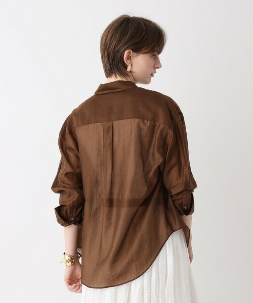 allureville / アルアバイル シャツ・ブラウス | オーガンシアーシャツ | 詳細6