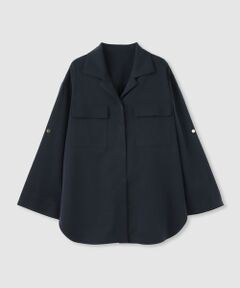 allureville / アルアバイル シャツ・ブラウス | フィブリルターンバックシャツ