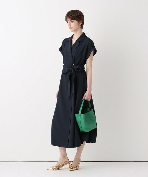 allureville / アルアバイル ロング・マキシ丈ワンピース | フレンチスリーブラップワンピース | 詳細14