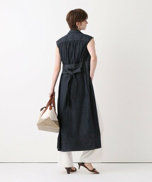 allureville / アルアバイル ロング・マキシ丈ワンピース | シャンブレーデニムライクワンピース | 詳細5