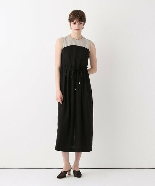 allureville / アルアバイル ロング・マキシ丈ワンピース | 切替ドロストＩラインワンピース | 詳細1
