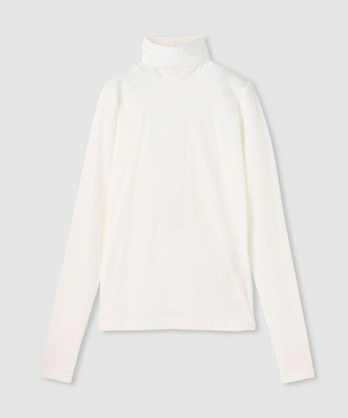allureville / アルアバイル カットソー | 強撚フライスタートルプルオーバー（オフホワイト (02)）