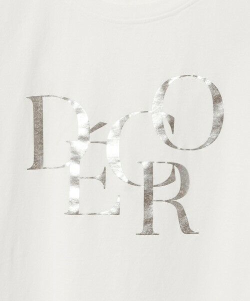 allureville / アルアバイル Tシャツ | DECOR箔ロゴTシャツ | 詳細7