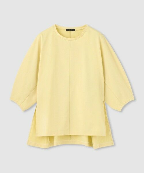 allureville / アルアバイル カットソー | 【ATELIER Line】クルーコクーンT-シャツIRT（イエロー (21)）