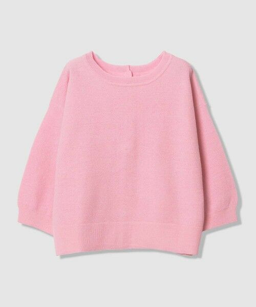 allureville / アルアバイル ニット・セーター | リネンシャーベット2WAY プルオーバー（ピンク (41)）