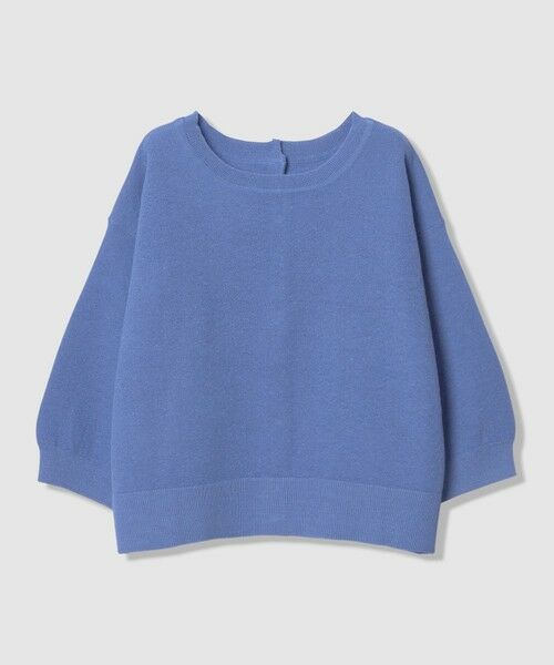 allureville / アルアバイル ニット・セーター | リネンシャーベット2WAY プルオーバー（ブルー (61)）