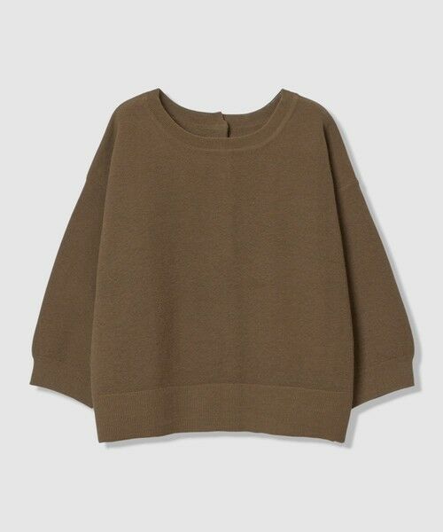 allureville / アルアバイル ニット・セーター | リネンシャーベット2WAY プルオーバー（ブラウン (81)）