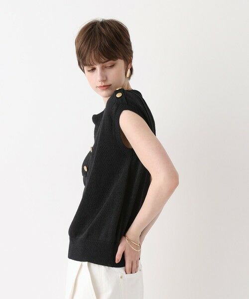 allureville / アルアバイル ニット・セーター | ケープカラープルオーバー | 詳細3