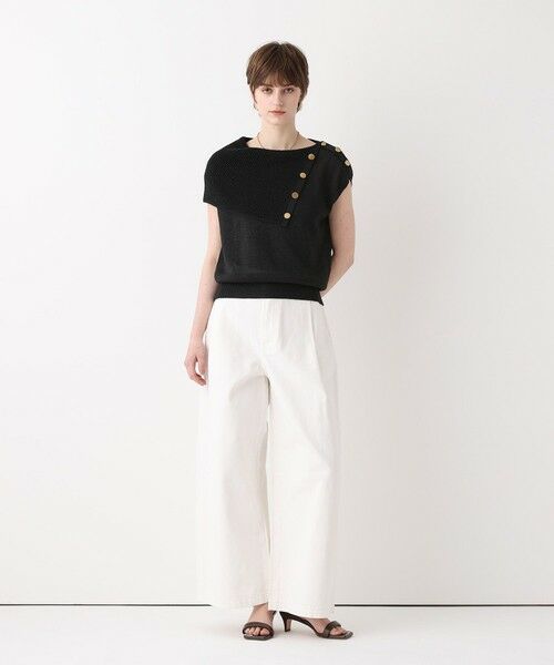 allureville / アルアバイル ニット・セーター | ケープカラープルオーバー | 詳細5