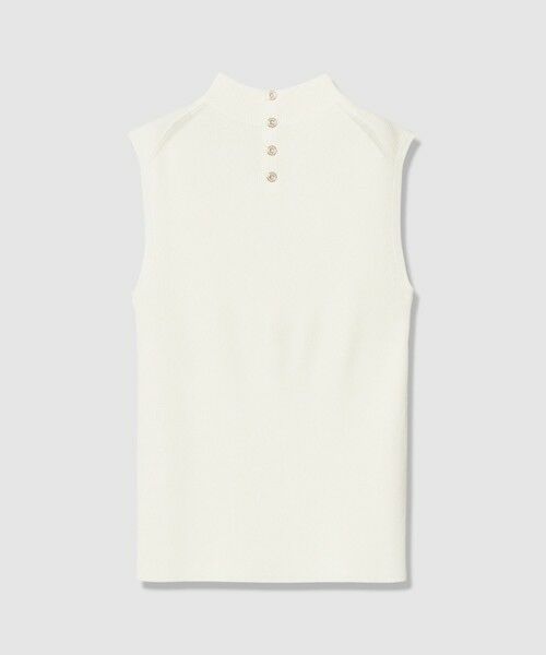 allureville / アルアバイル ニット・セーター | バック釦ディティールプルオーバー | 詳細1