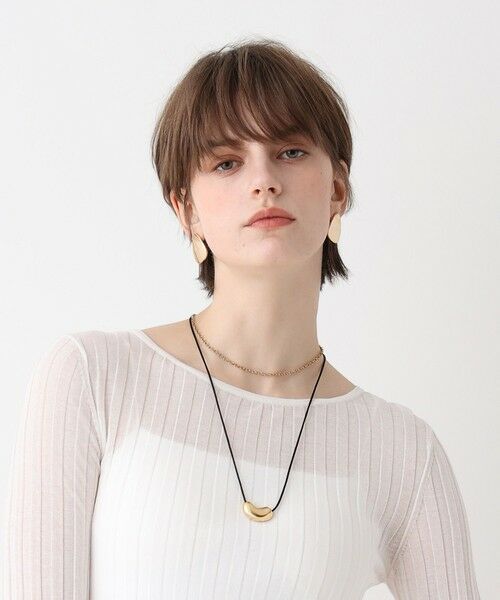 allureville / アルアバイル ネックレス・ペンダント・チョーカー | ワントップコードネックレス（ゴールド (30)）