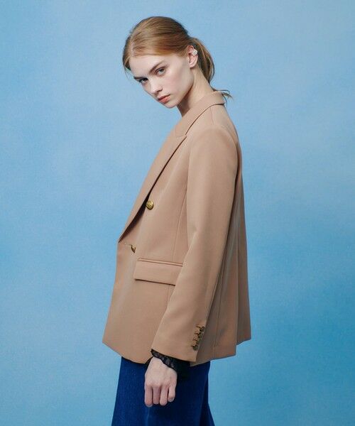 allureville / アルアバイル テーラードジャケット | 【LOULOU WILLOUGHBY】ポリドビーダブルジャケット | 詳細4