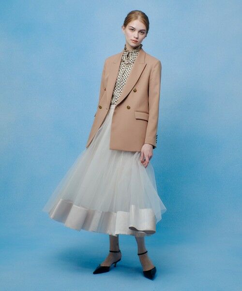 allureville / アルアバイル テーラードジャケット | 【LOULOU WILLOUGHBY】ポリドビーダブルジャケット | 詳細6