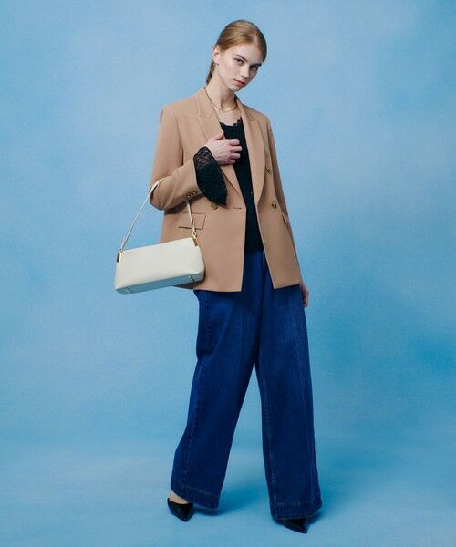 allureville / アルアバイル テーラードジャケット | 【LOULOU WILLOUGHBY】ポリドビーダブルジャケット | 詳細7