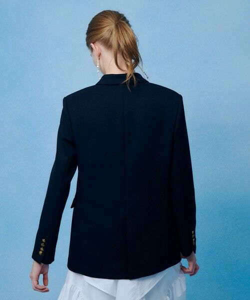 allureville / アルアバイル テーラードジャケット | 【LOULOU WILLOUGHBY】ポリドビーダブルジャケット | 詳細14