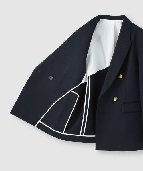 allureville / アルアバイル テーラードジャケット | 【LOULOU WILLOUGHBY】ポリドビーダブルジャケット | 詳細23