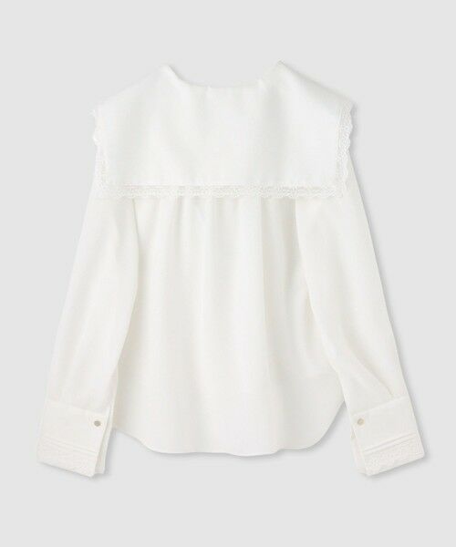 allureville / アルアバイル シャツ・ブラウス | 【LOULOU WILLOUGHBY】セーラーカラージョーゼットブラウス | 詳細1