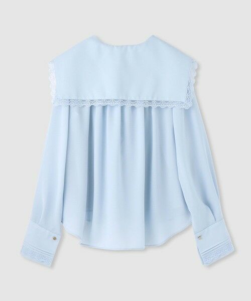 allureville / アルアバイル シャツ・ブラウス | 【LOULOU WILLOUGHBY】セーラーカラージョーゼットブラウス | 詳細5