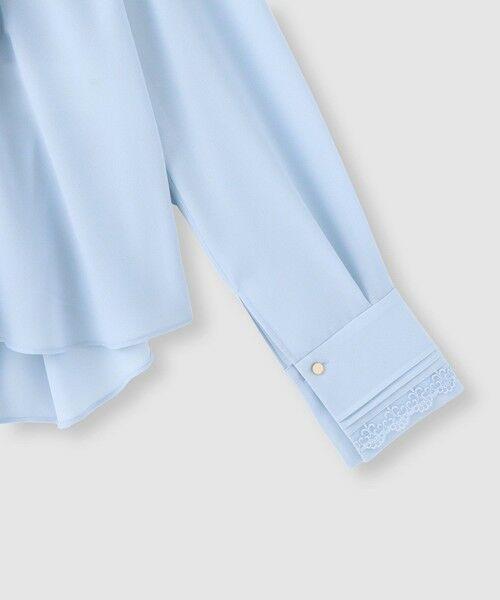 allureville / アルアバイル シャツ・ブラウス | 【LOULOU WILLOUGHBY】セーラーカラージョーゼットブラウス | 詳細9
