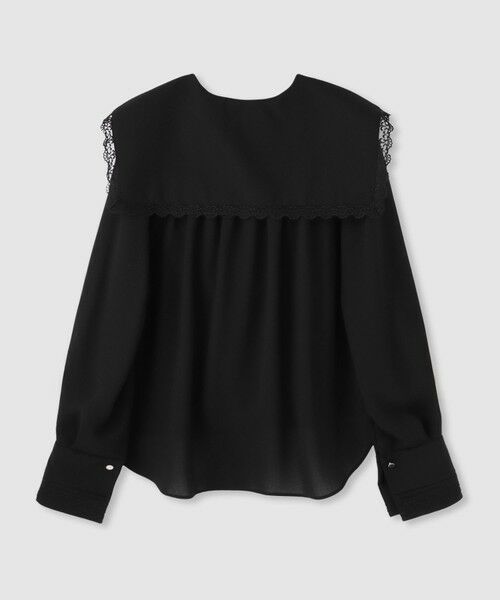 allureville / アルアバイル シャツ・ブラウス | 【LOULOU WILLOUGHBY】セーラーカラージョーゼットブラウス | 詳細14